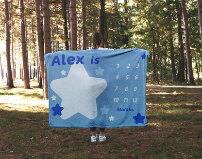 Custom Baby Blanket - Stars