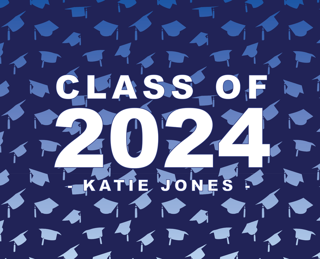 Custom Graduation Blanket - Class Of