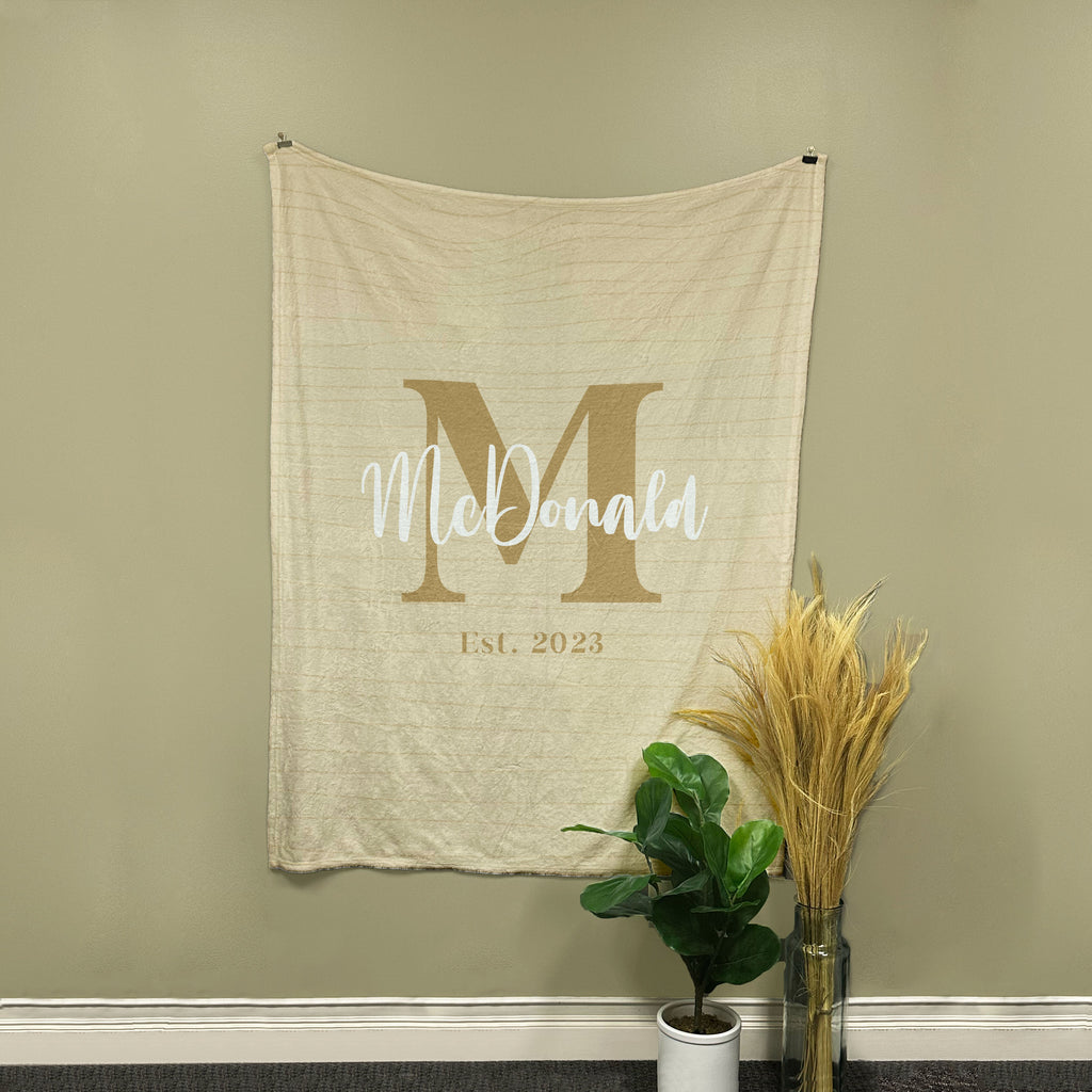 Custom Gift Blanket